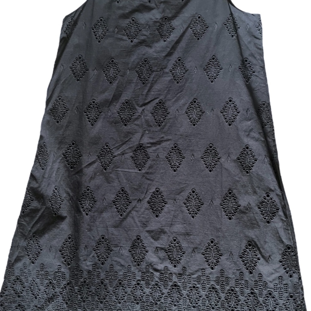 NWT LBD sleeveless Scalloped Minimalist Workwear Office Dress - Picture 3 of 6